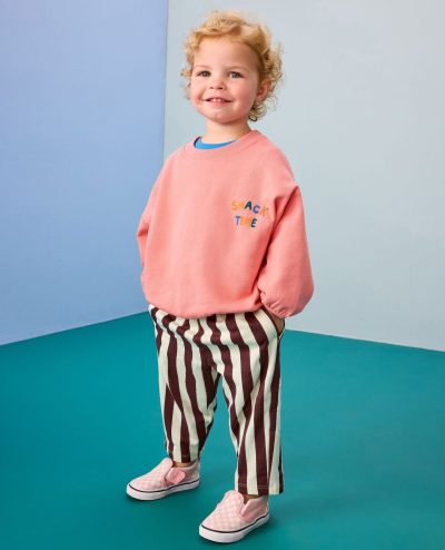 Baby French Terry Tapered Pants