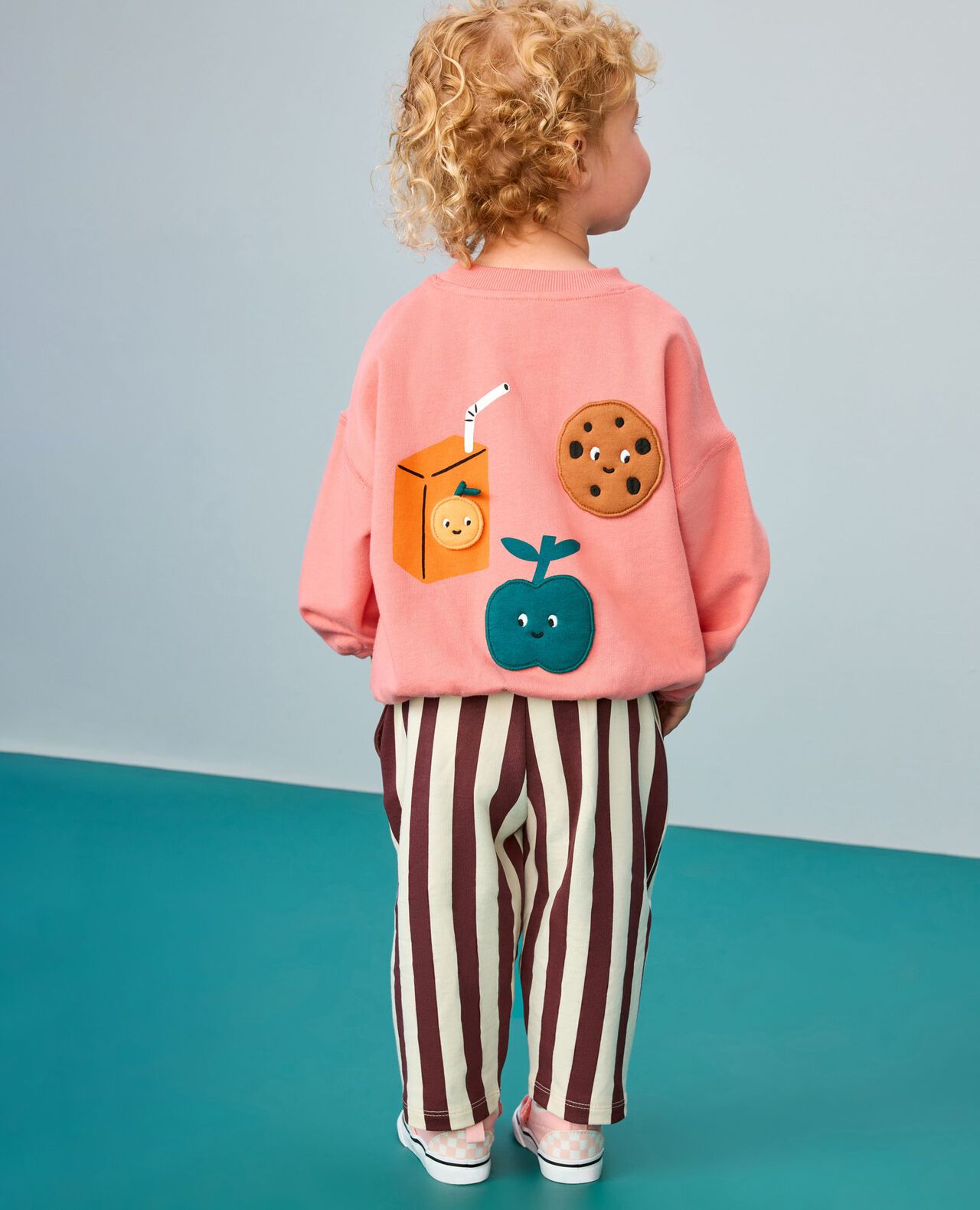 Baby French Terry Tapered Pants - Image 3