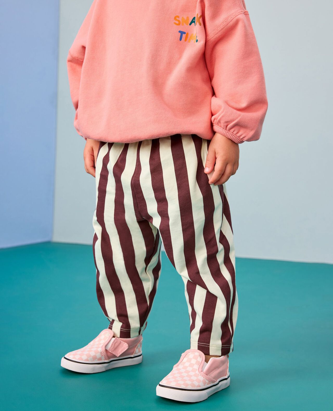 Baby French Terry Tapered Pants - Image 4