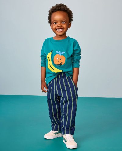Baby French Terry Tapered Pants