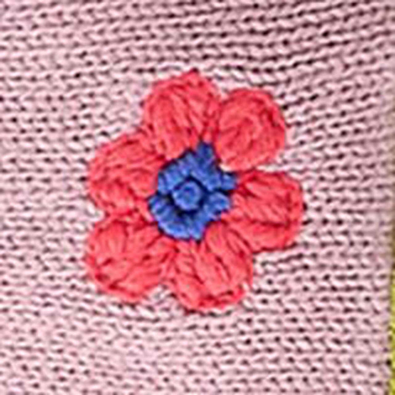Baby Flower Cardigan & Hat Set - Image 8