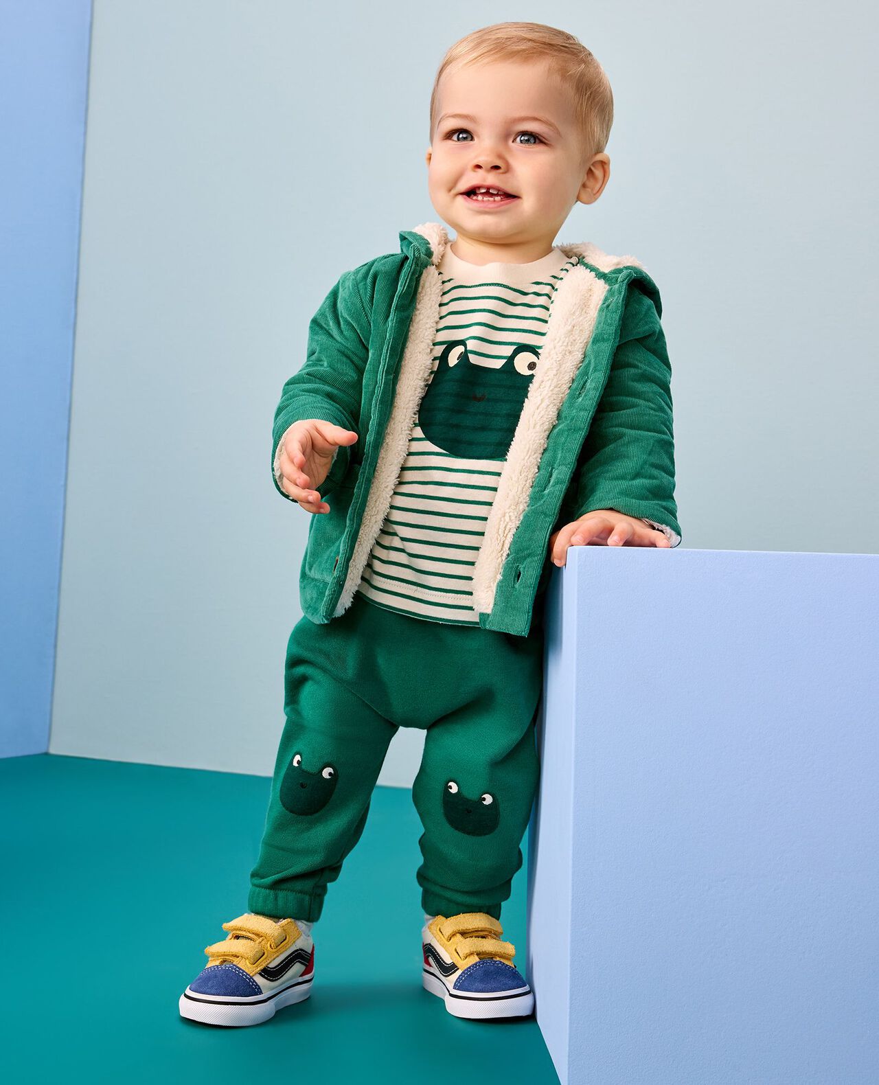 3-Pack Baby T-Shirts & Appliqué Pants Set - Image 3
