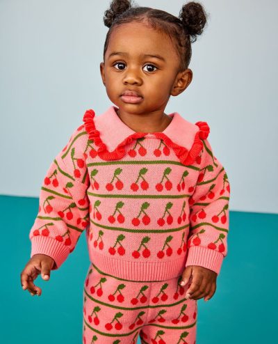 Baby Collared Sweater Set