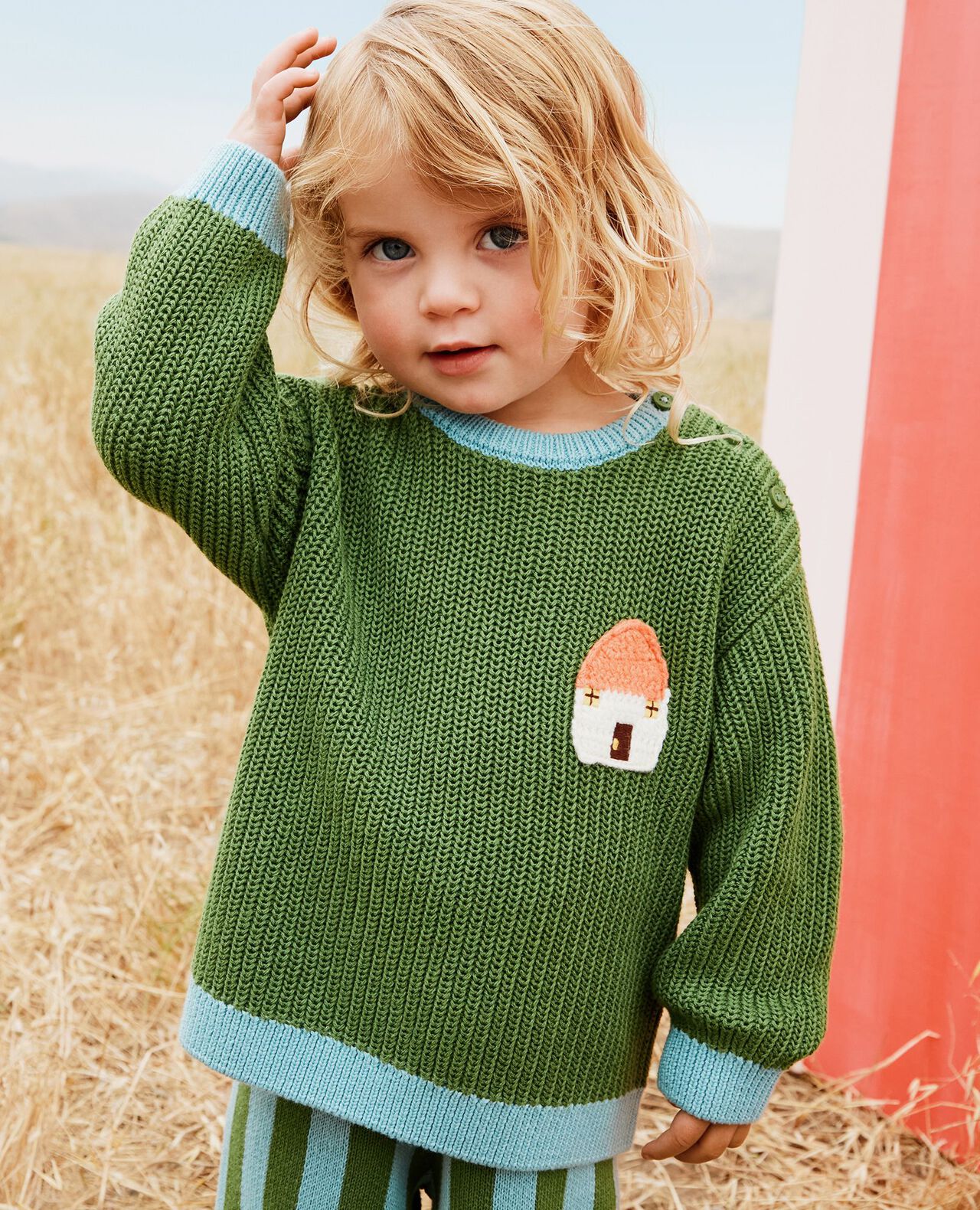Sweater & Wide Leg Pants Set - Image 5