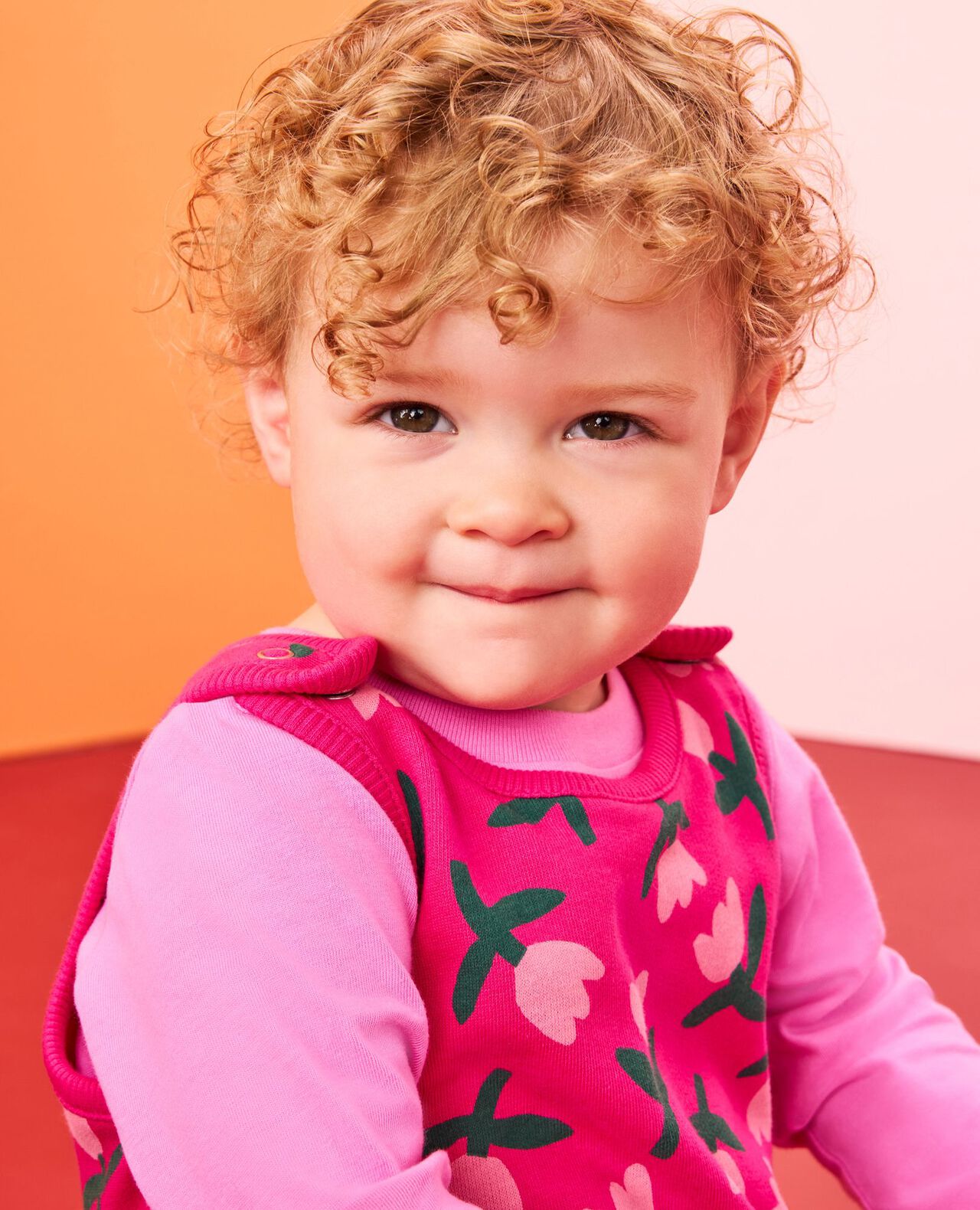 Baby French Terry Tee & Overalls Set - Image 6