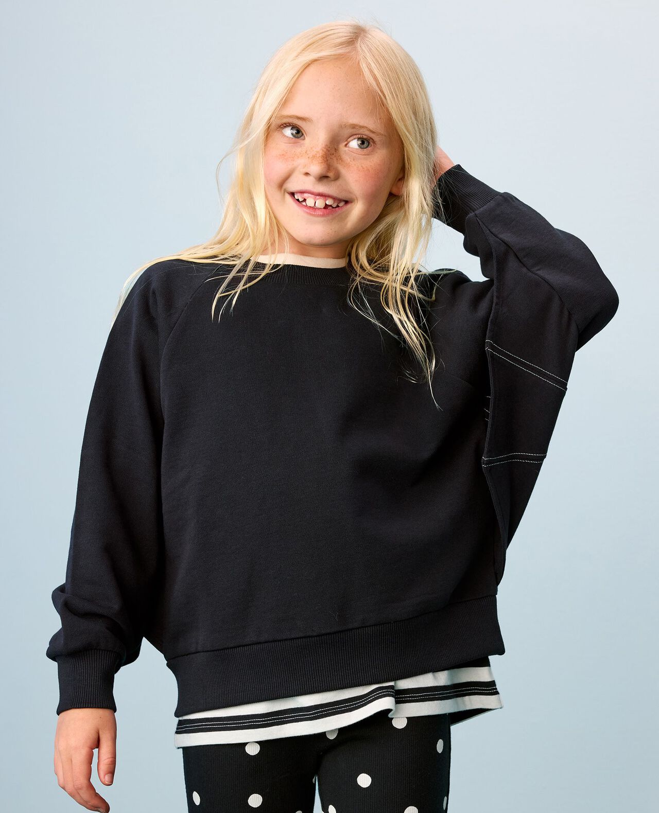 Halloween French Terry Bat Sweatshirt - Image 6
