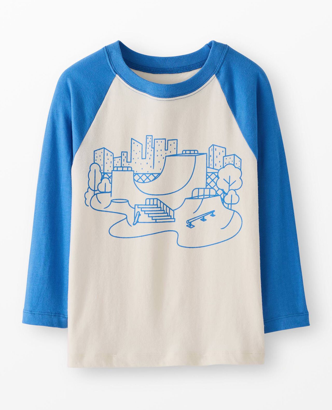 Relaxed Fit Graphic Baseball T-Shirt