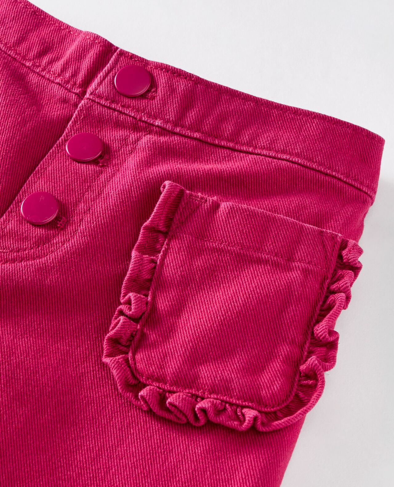 Wide Leg Twill Pants - Image 2