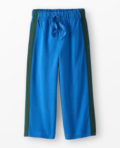 Wide Leg Side Stripe Pants