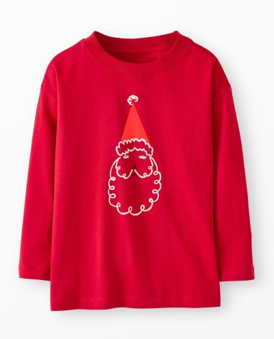 Holiday Long Sleeve Relaxed Fit Graphic T-Shirt
