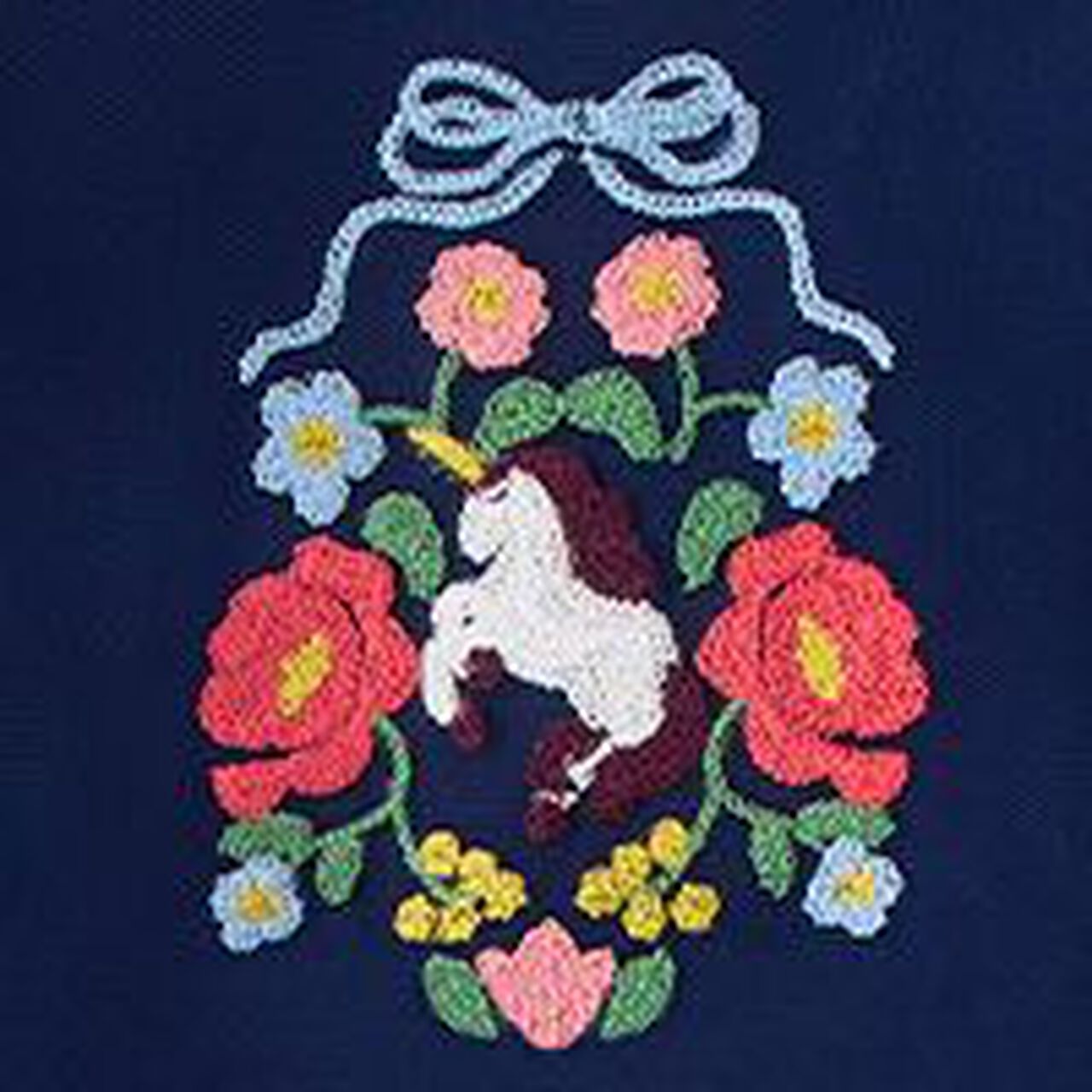 Long Sleeve Tulle Embroidered Dress - Image 4