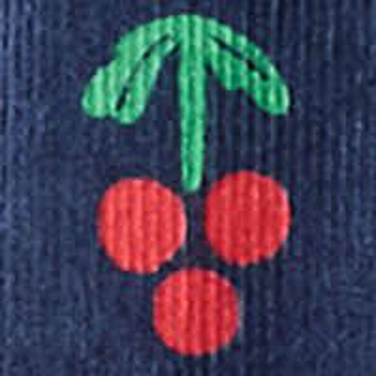 Embroidered Corduroy Dress with Pockets - Image 4
