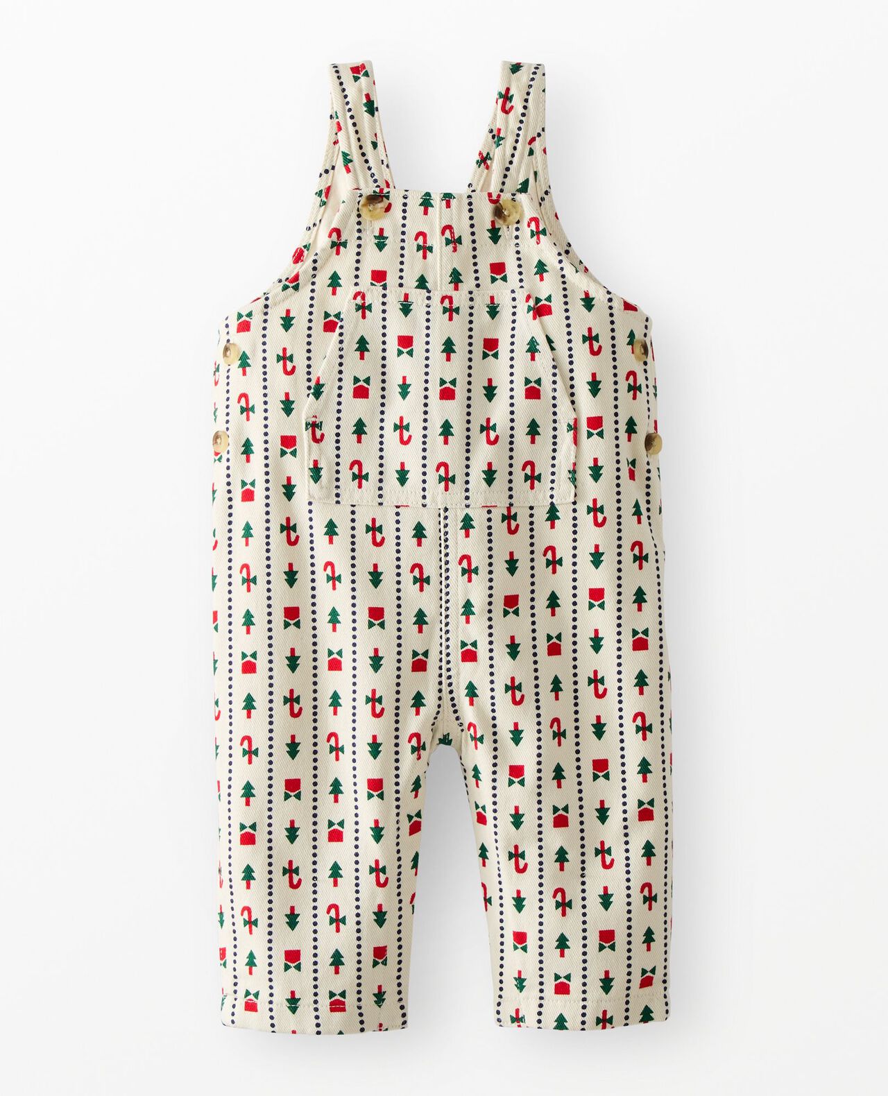 Baby Holiday Twill Overalls