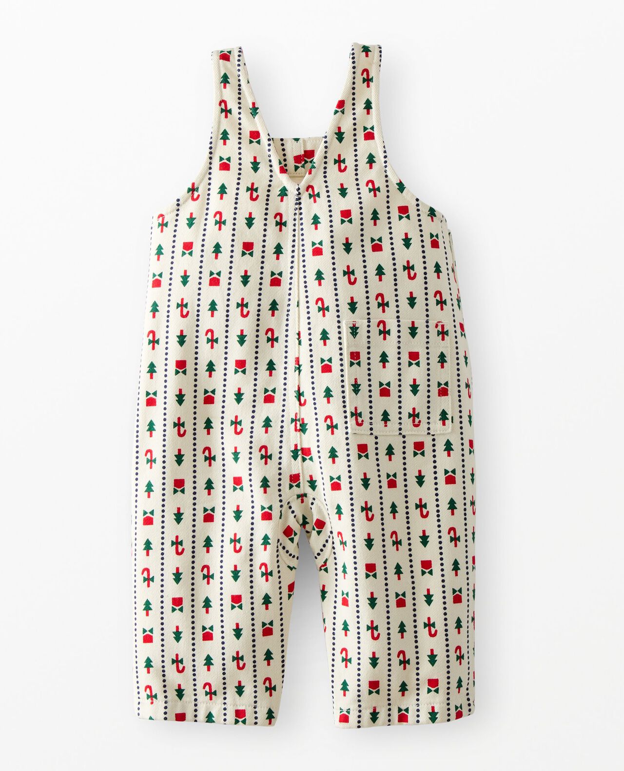 Baby Holiday Twill Overalls - Image 2