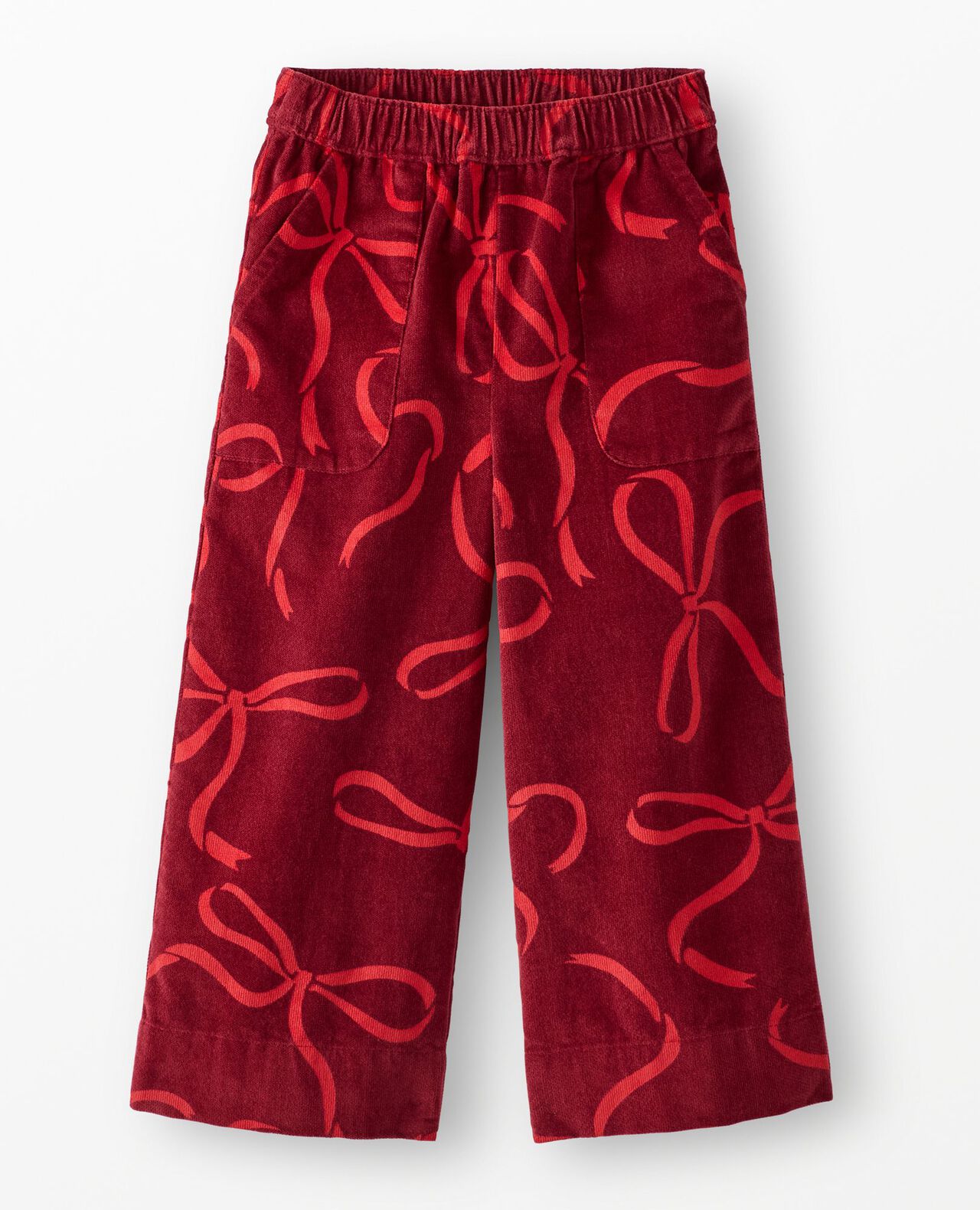Velvet Wide Leg Pants