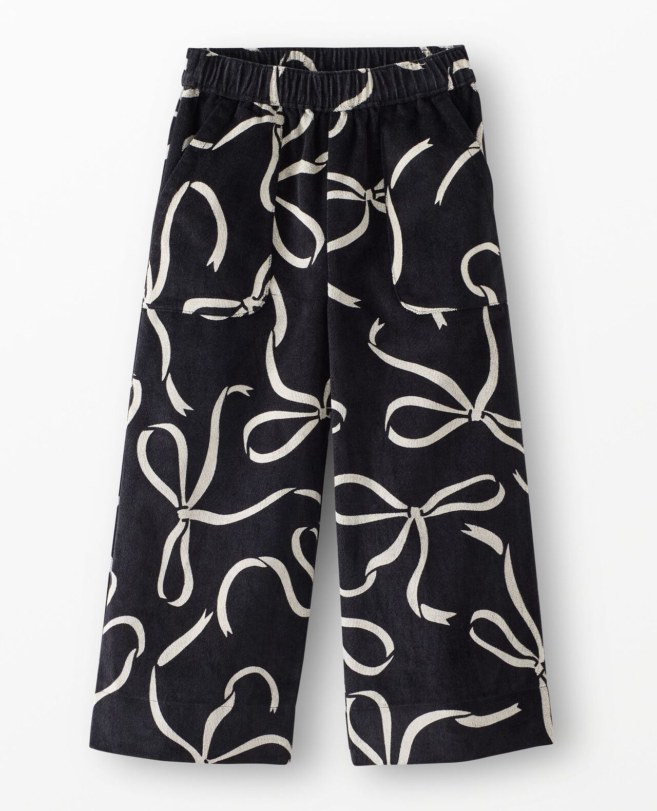 Velvet Wide Leg Pants